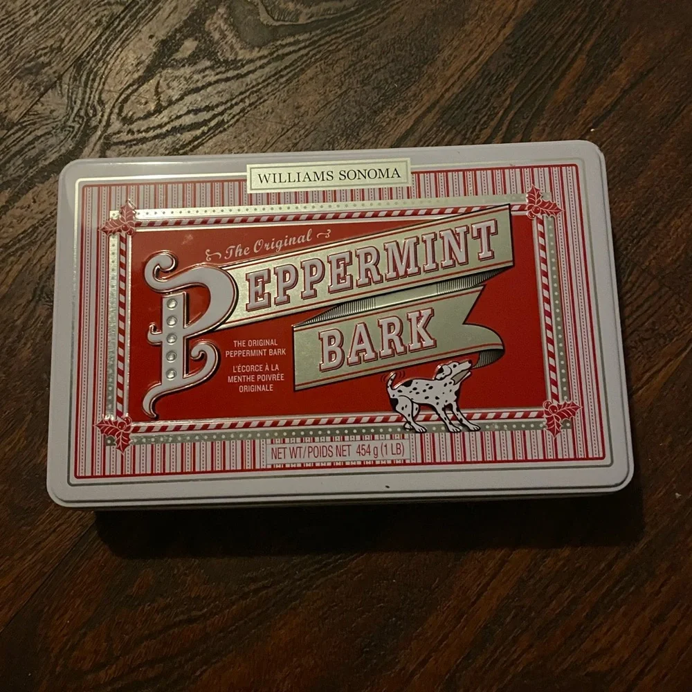 Williams Sonoma tin box